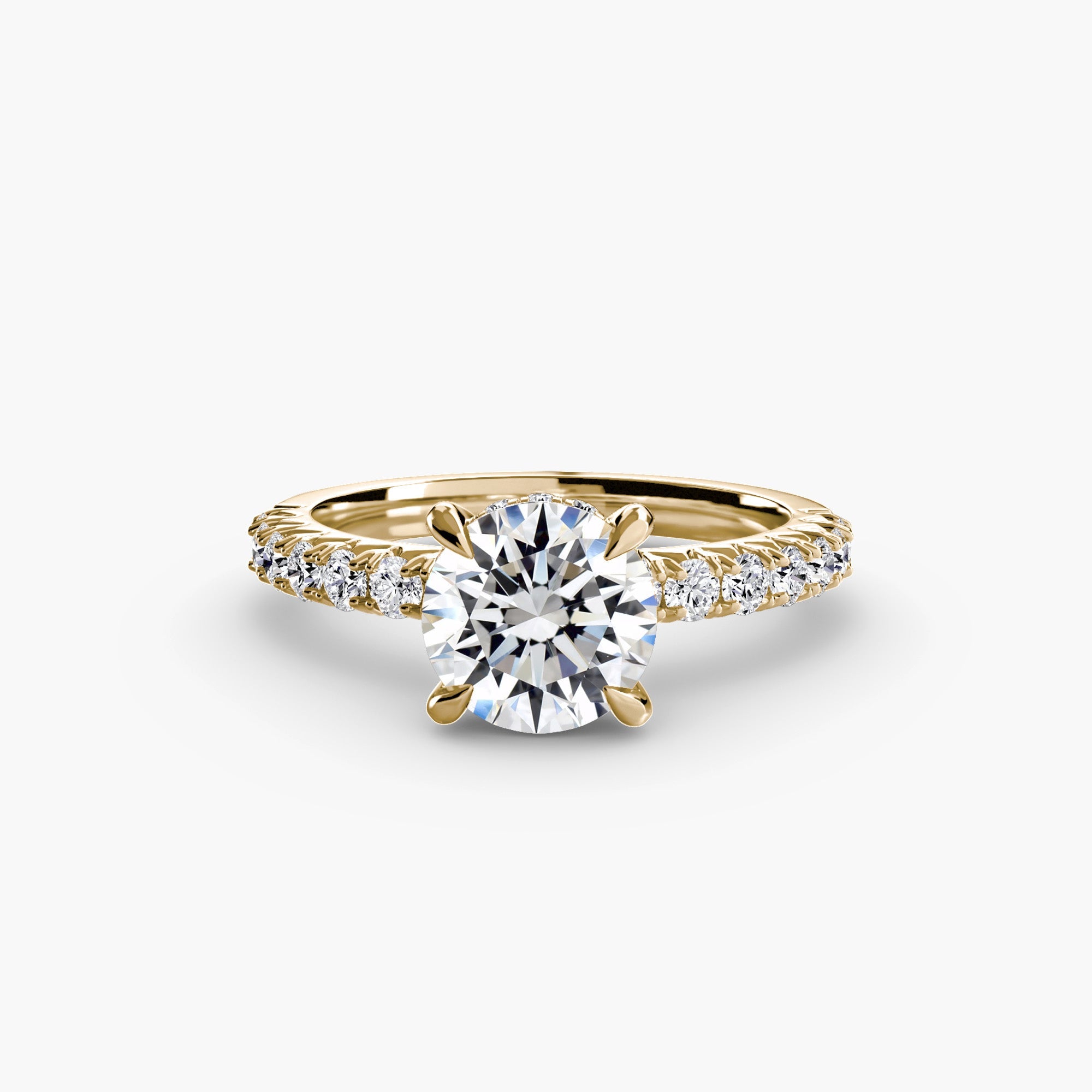 Solitaire with Pavé 6 ALZA