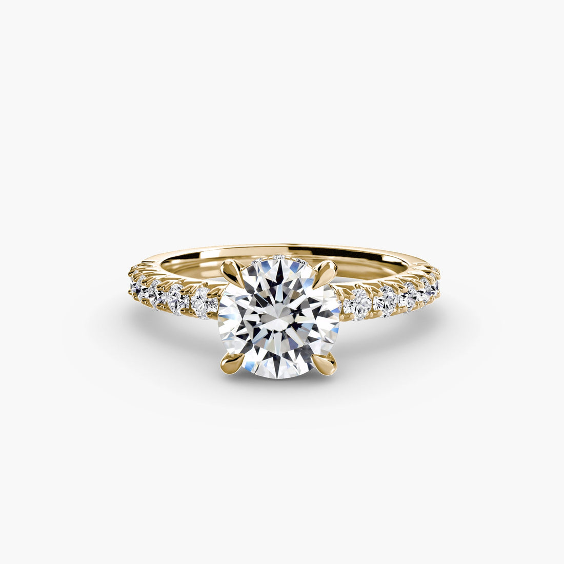 Solitaire with Pavé 6 ALZA