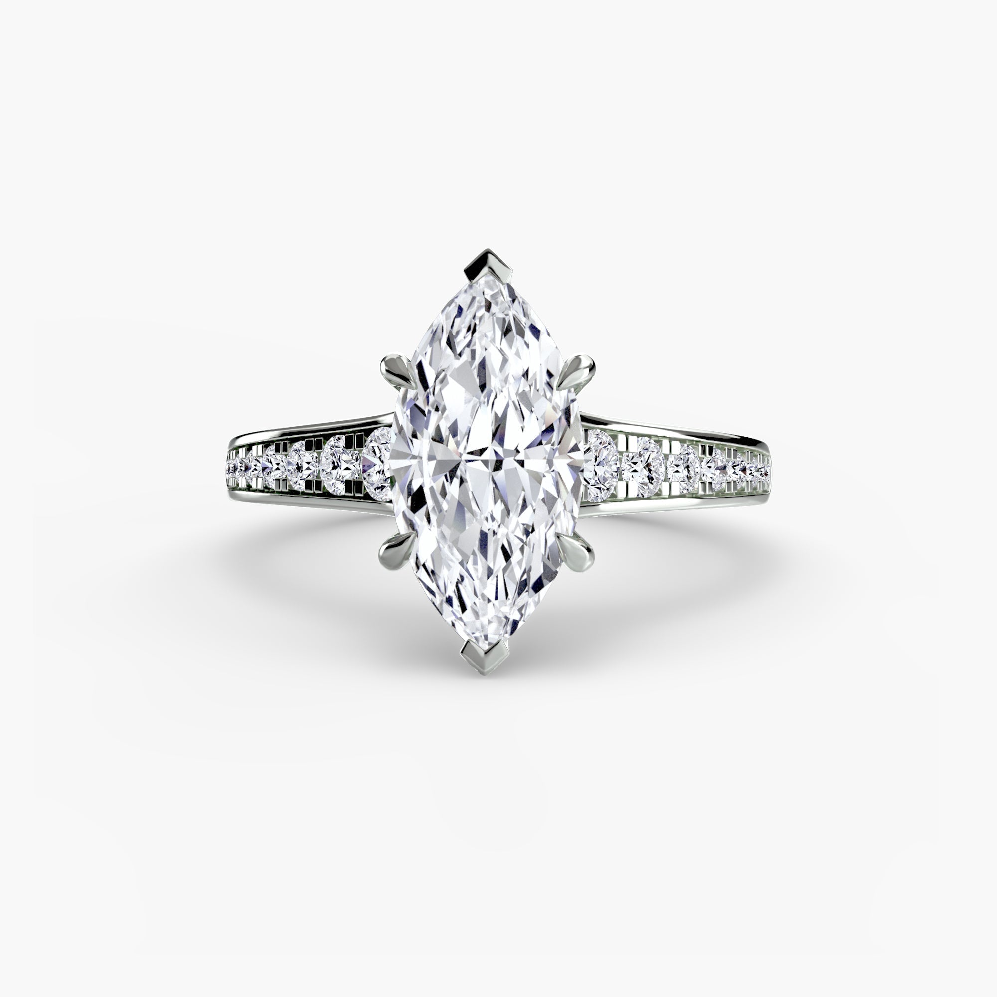 Solitaire with Pavé 7 ALZA