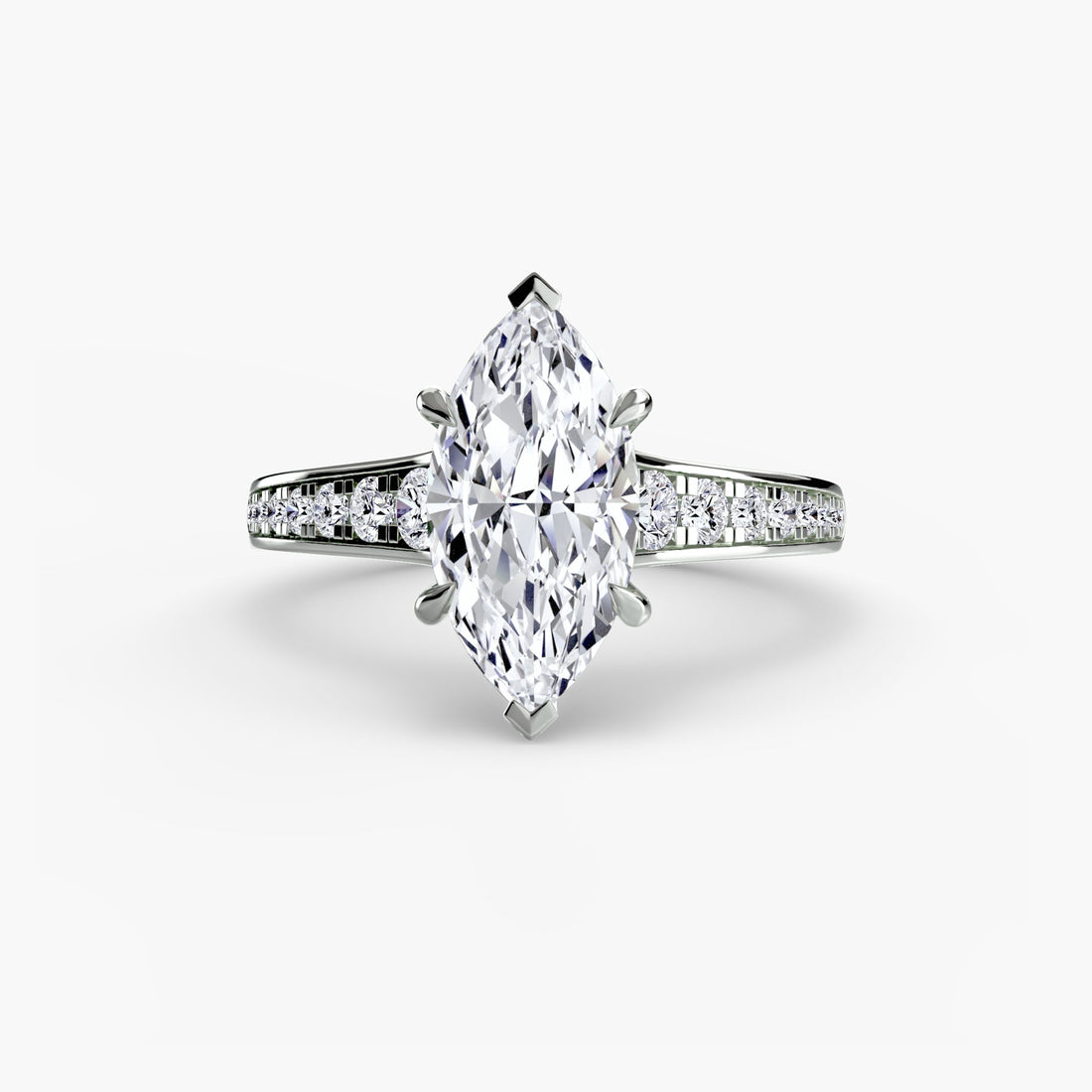 Solitaire with Pavé 7 ALZA