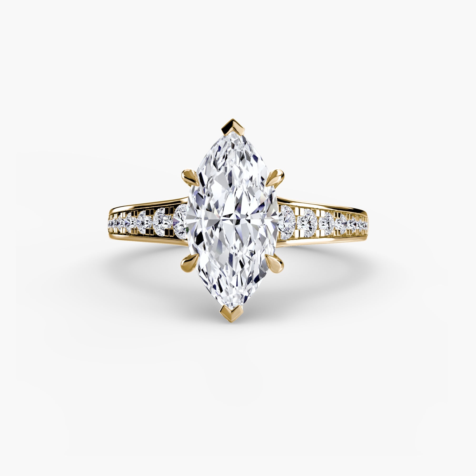 Solitaire with Pavé 7 ALZA