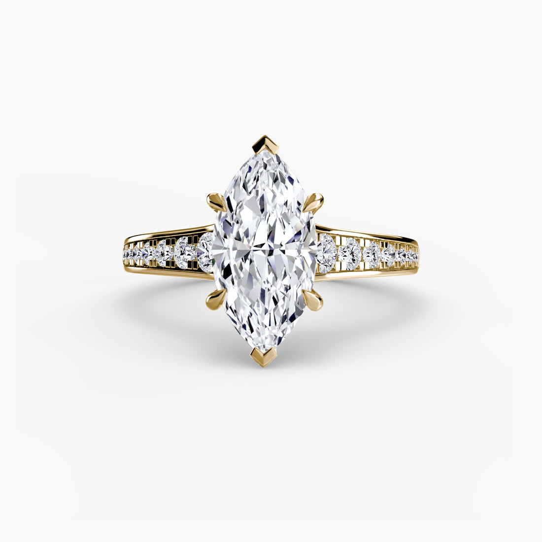 Solitaire with Pavé 7 ALZA