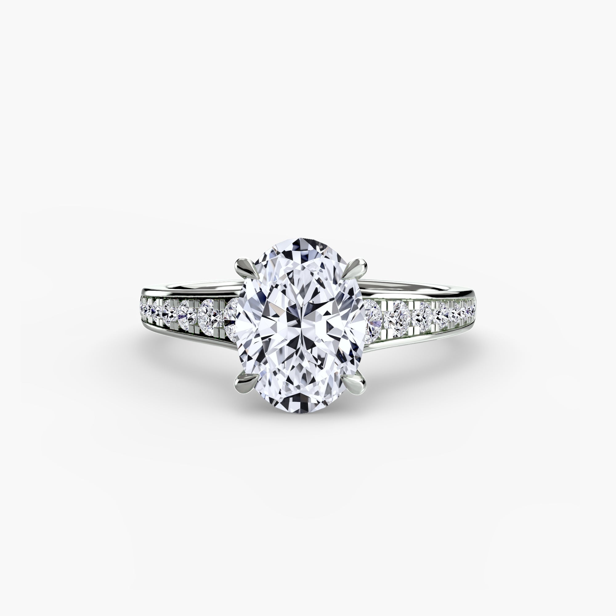 Solitaire with Pavé 7 ALZA