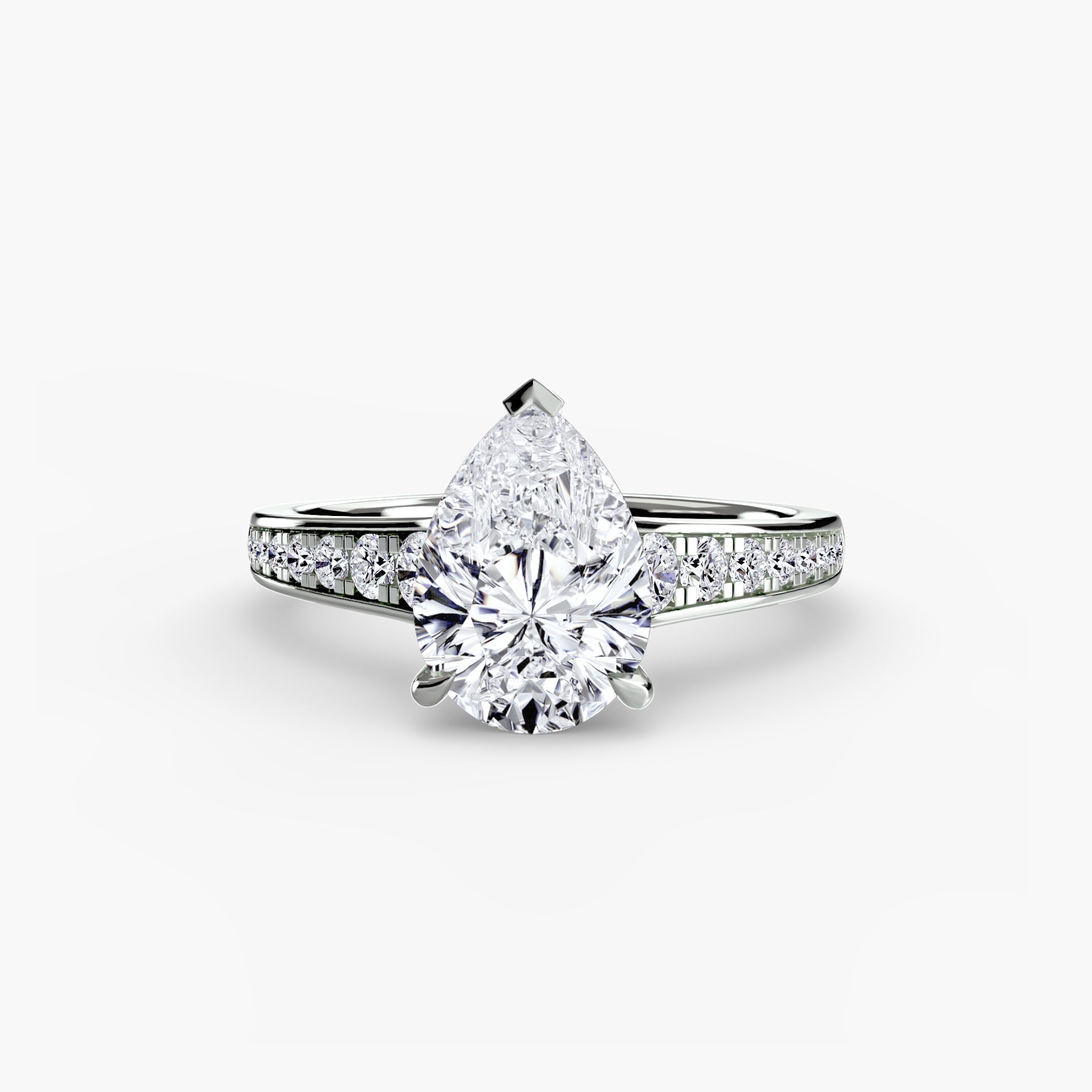 Solitaire with Pavé 7 ALZA