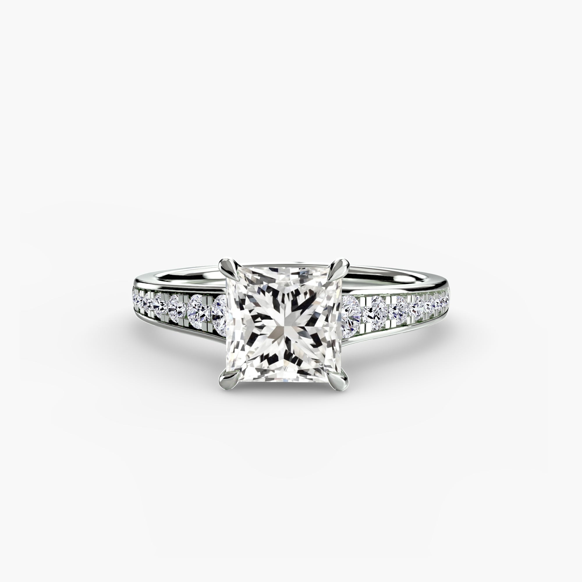 Solitaire with Pavé 7 ALZA