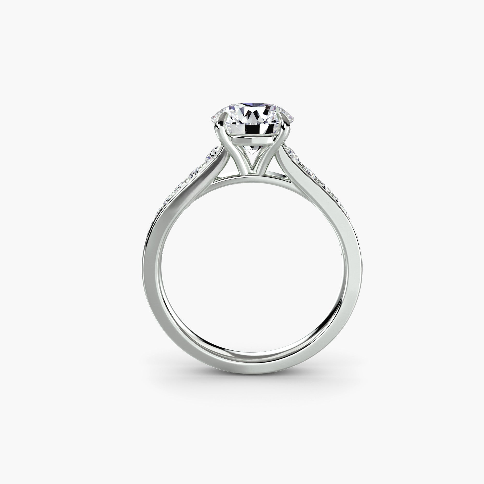 Solitaire with Pavé 7 ALZA