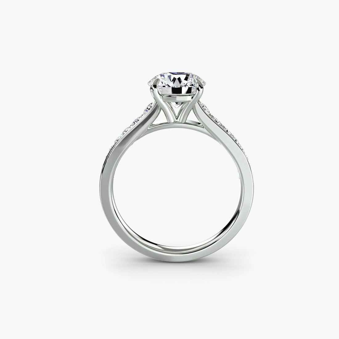 Solitaire with Pavé 7 ALZA