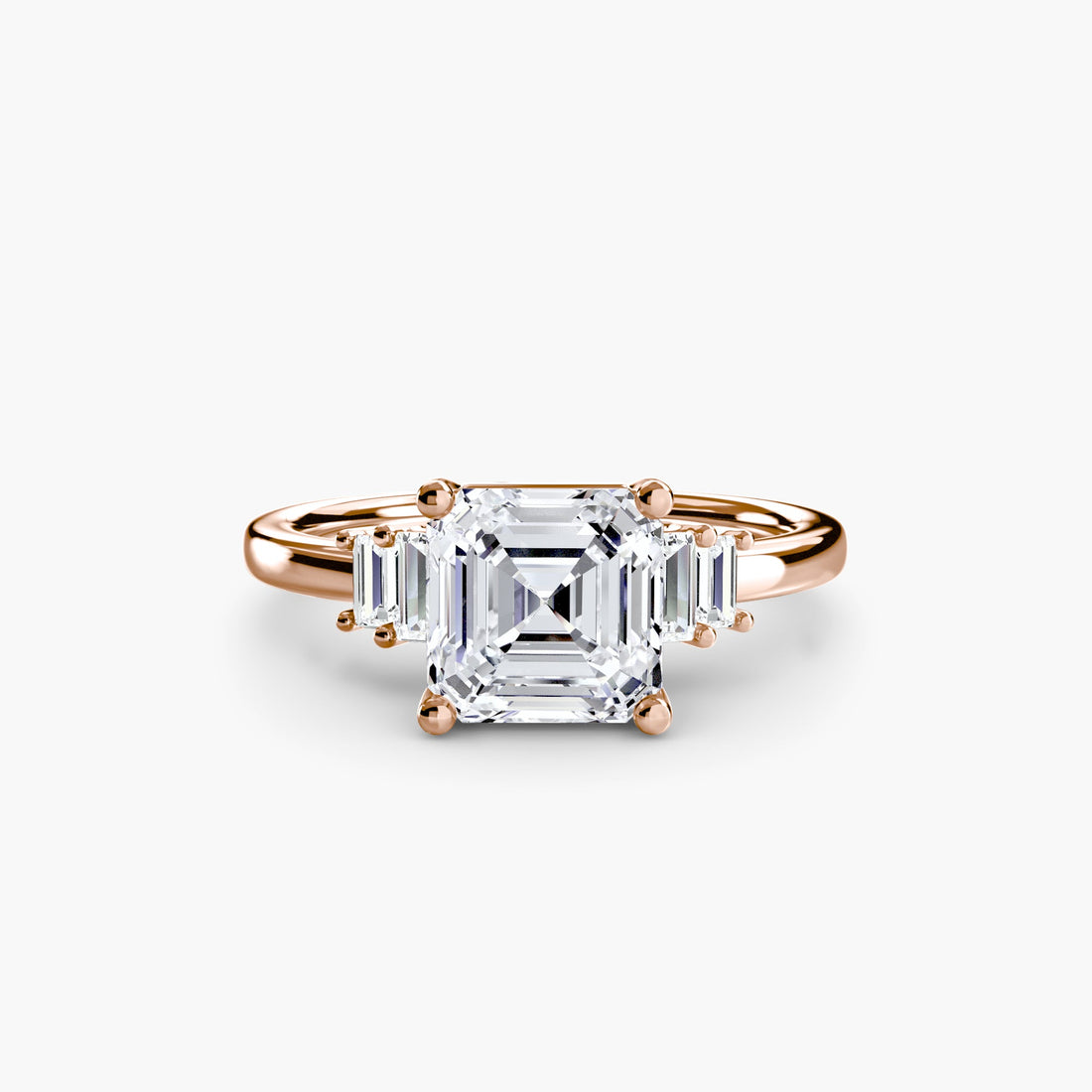 Baguette Accent Solitaire ALZA