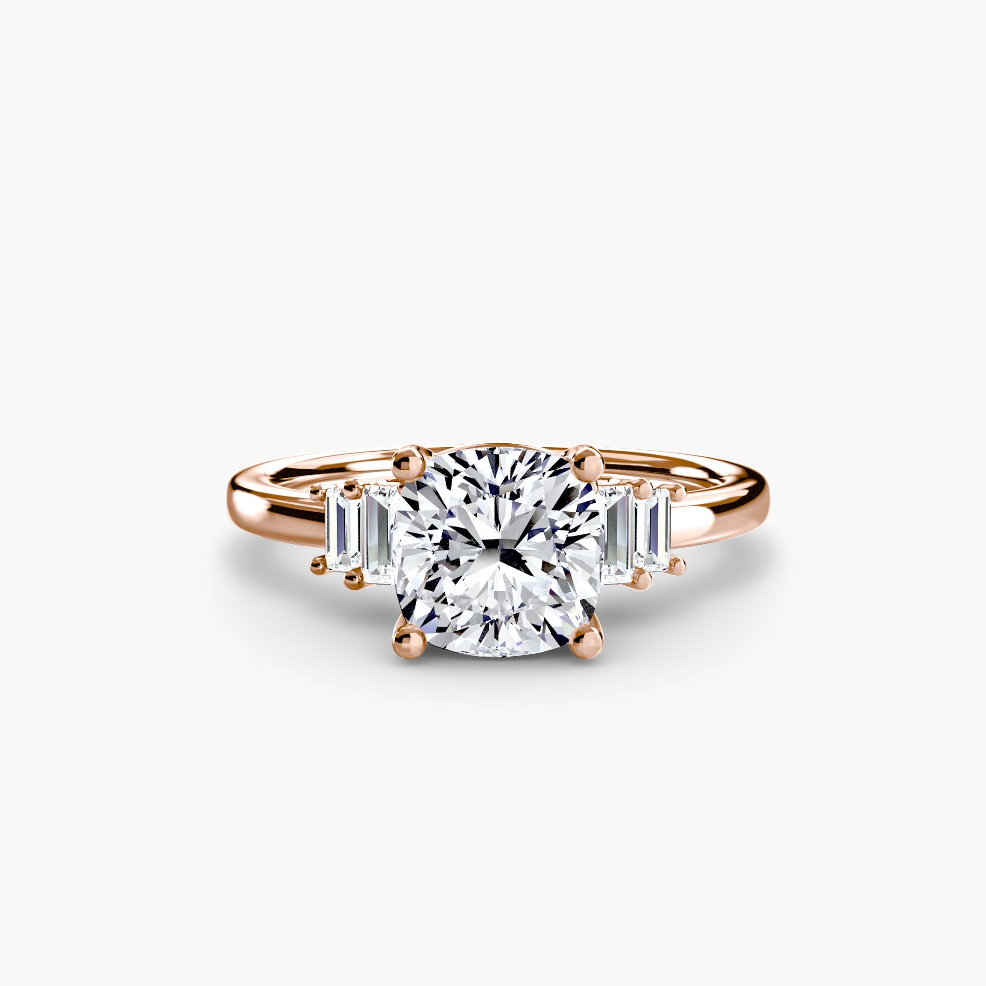 Baguette Accent Solitaire ALZA