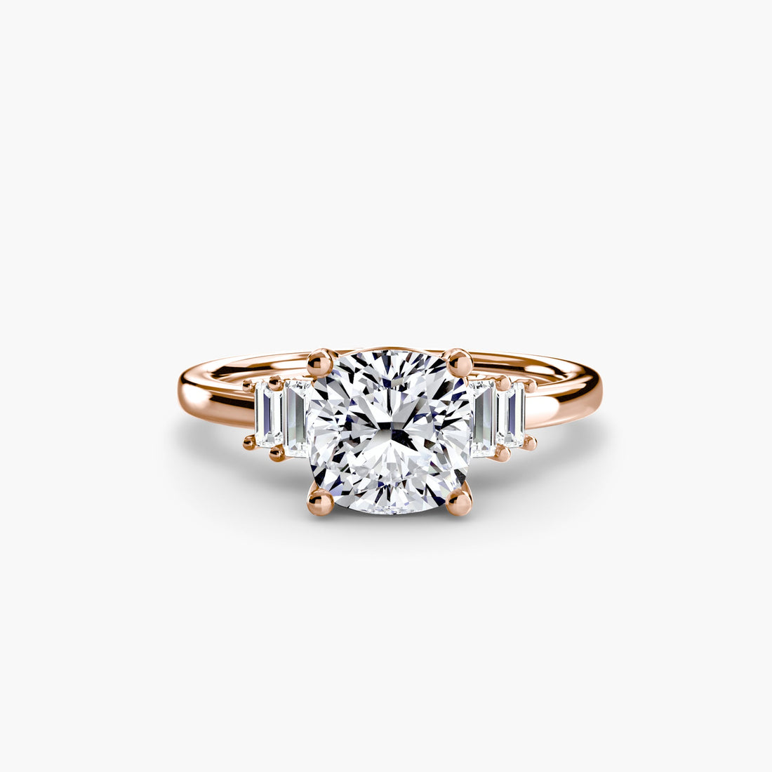 Baguette Accent Solitaire ALZA