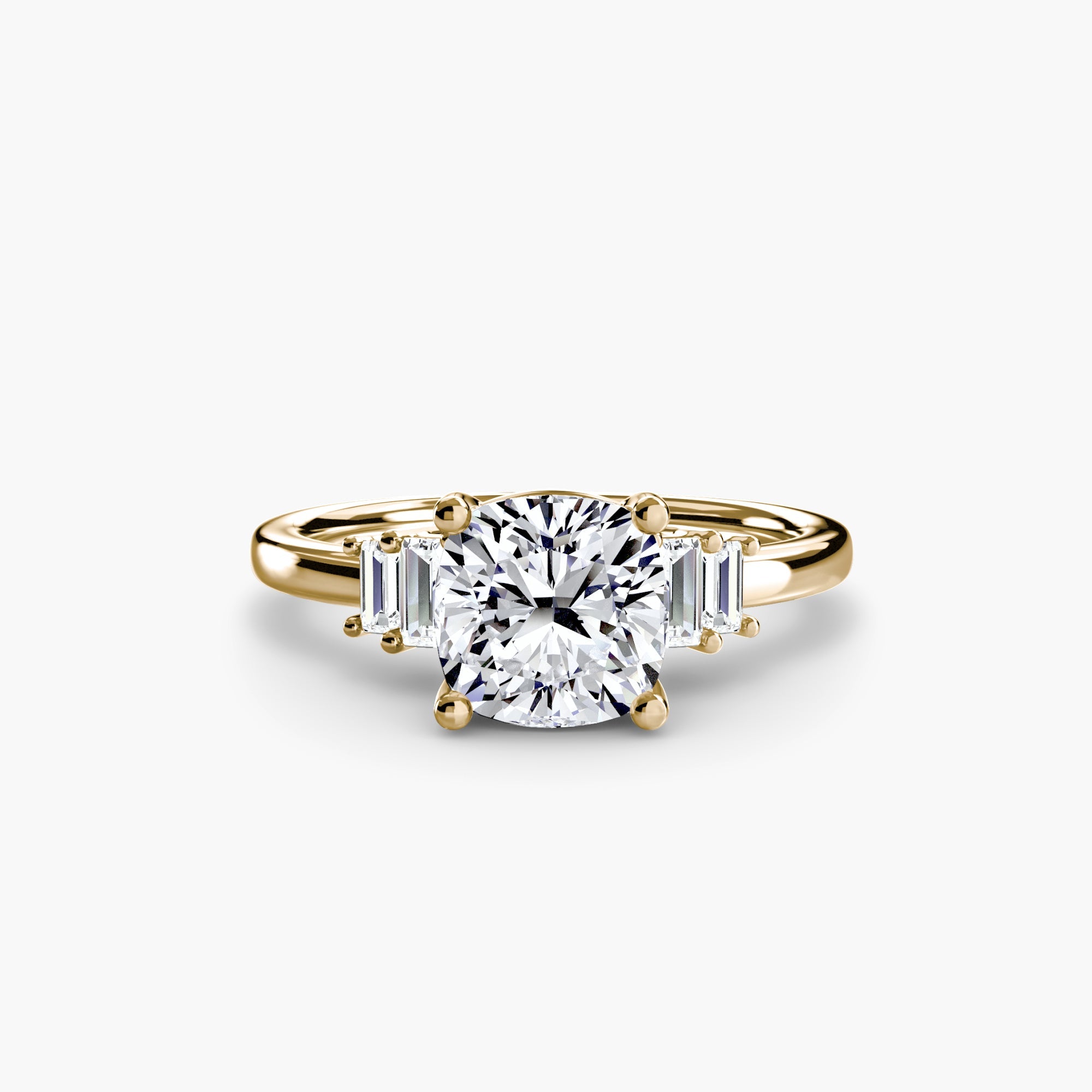 Baguette Accent Solitaire ALZA