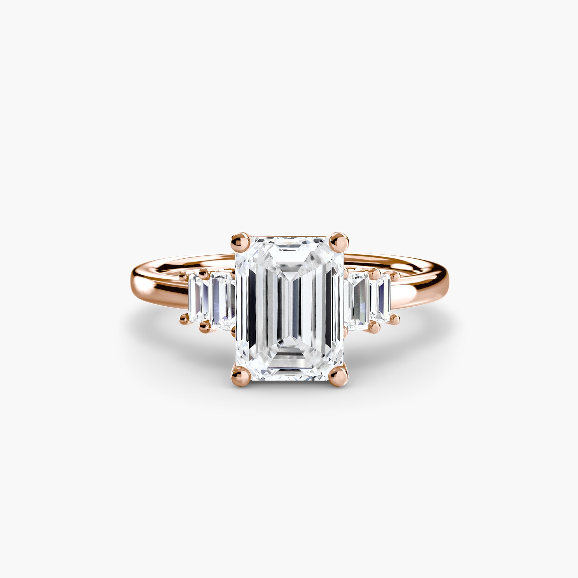 Baguette Accent Solitaire ALZA