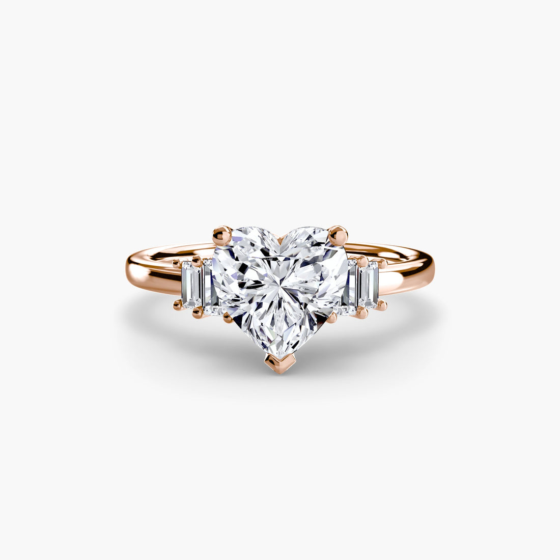 Baguette Accent Solitaire ALZA