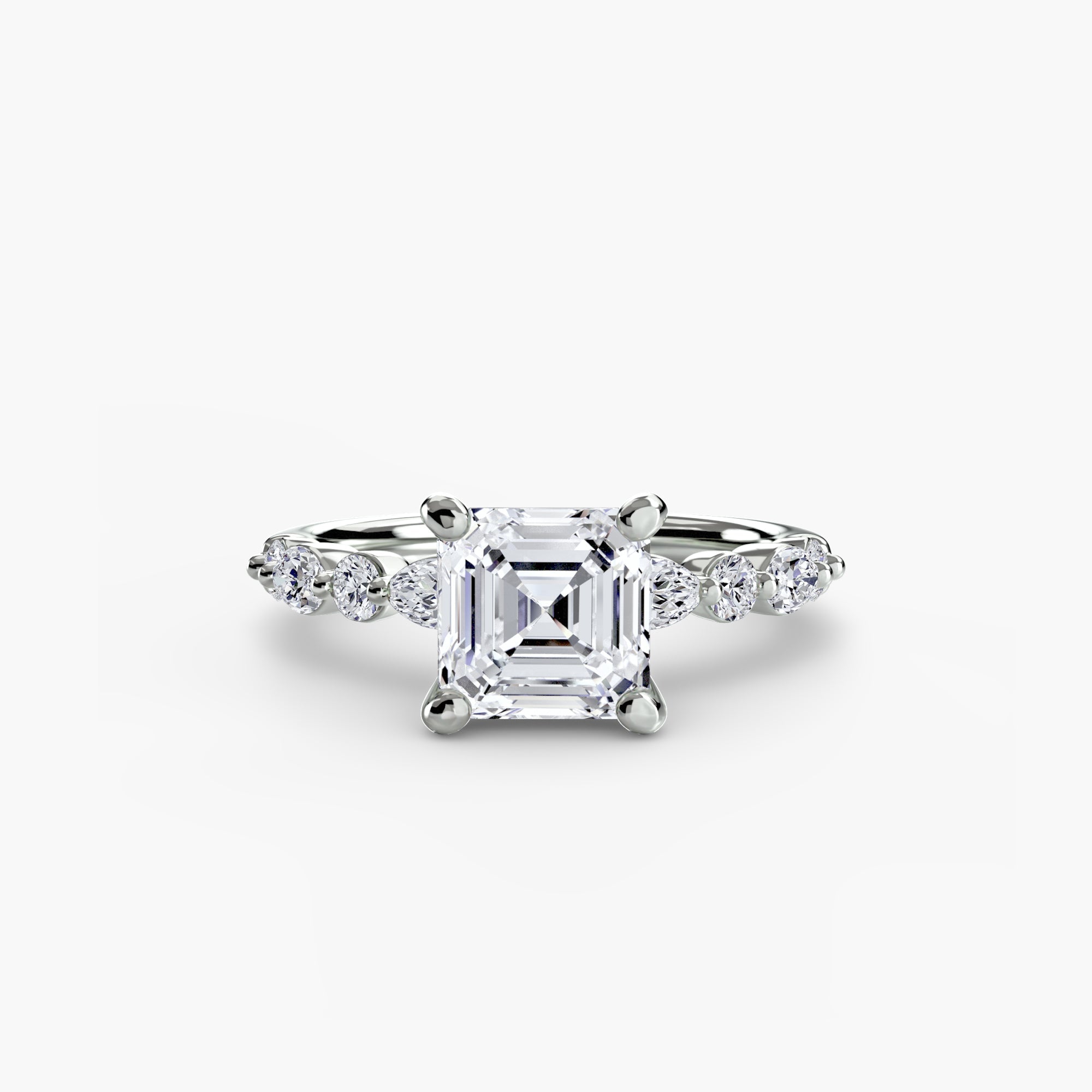 Solitaire with Eternity Pavé 2 ALZA