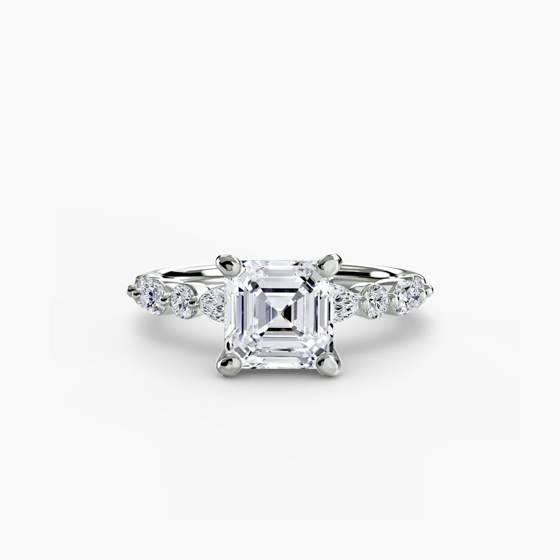 Solitaire with Eternity Pavé 2 ALZA