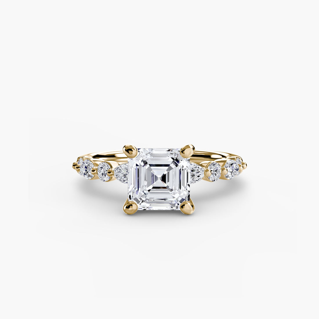 Solitaire with Eternity Pavé 2 ALZA