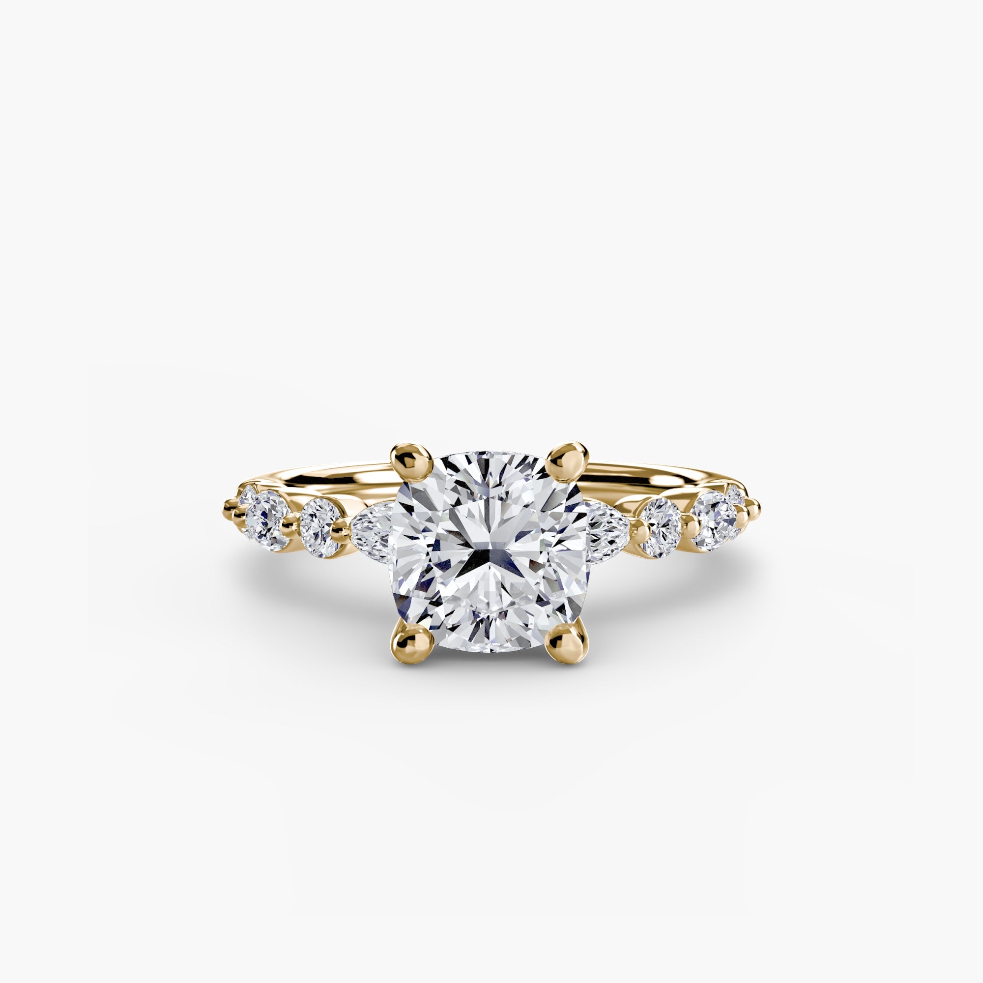 Solitaire with Eternity Pavé 2 ALZA
