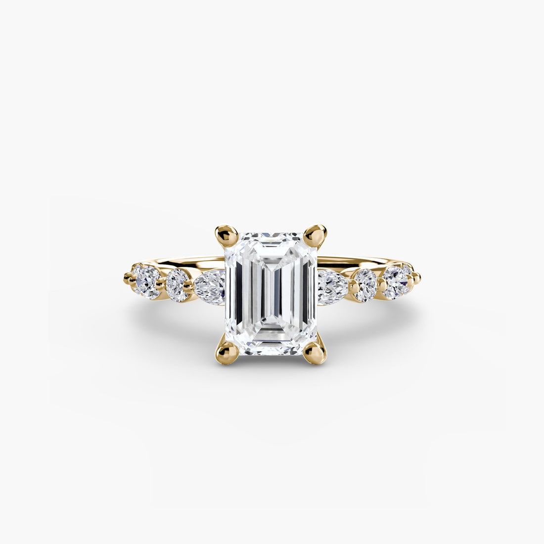 Solitaire with Eternity Pavé 2 ALZA