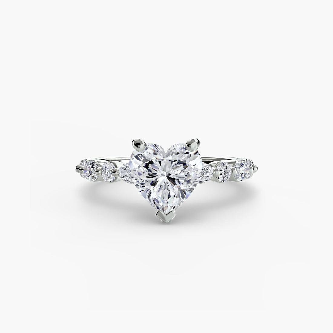 Solitaire with Eternity Pavé 2 ALZA