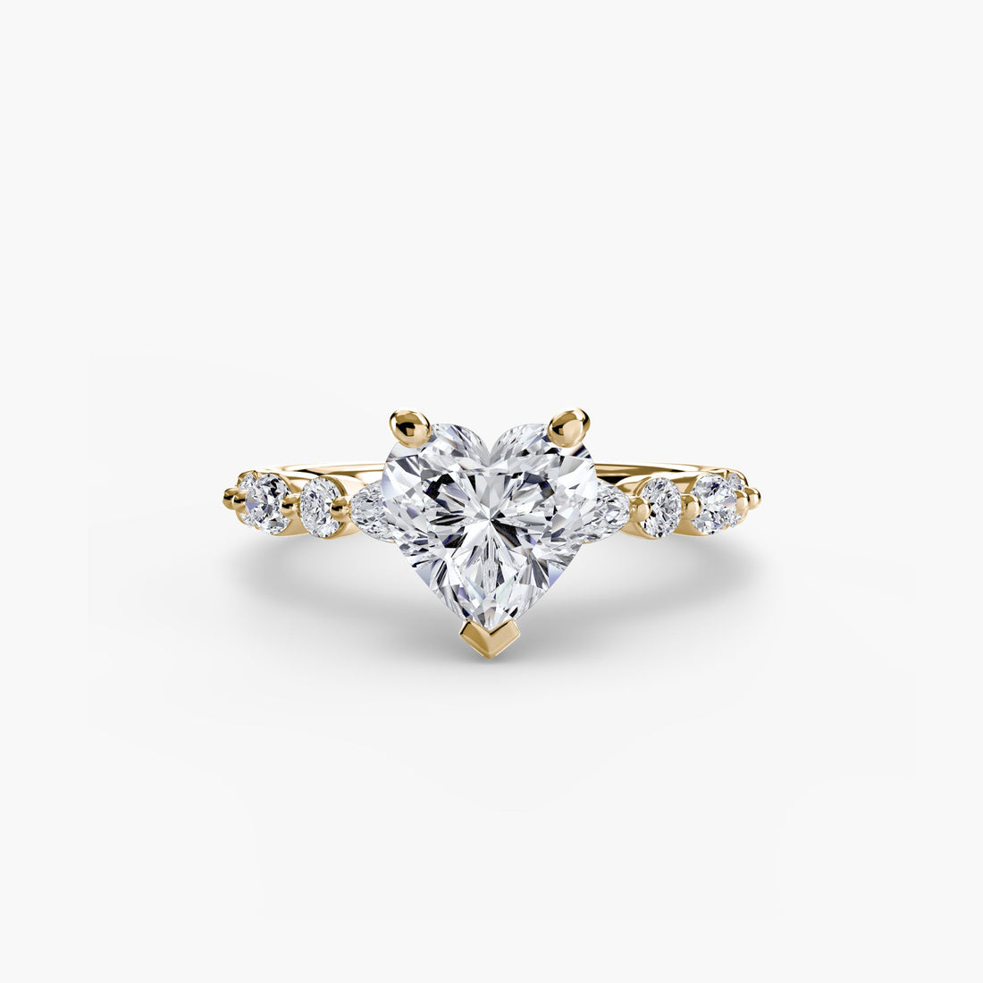 Solitaire with Eternity Pavé 2 ALZA