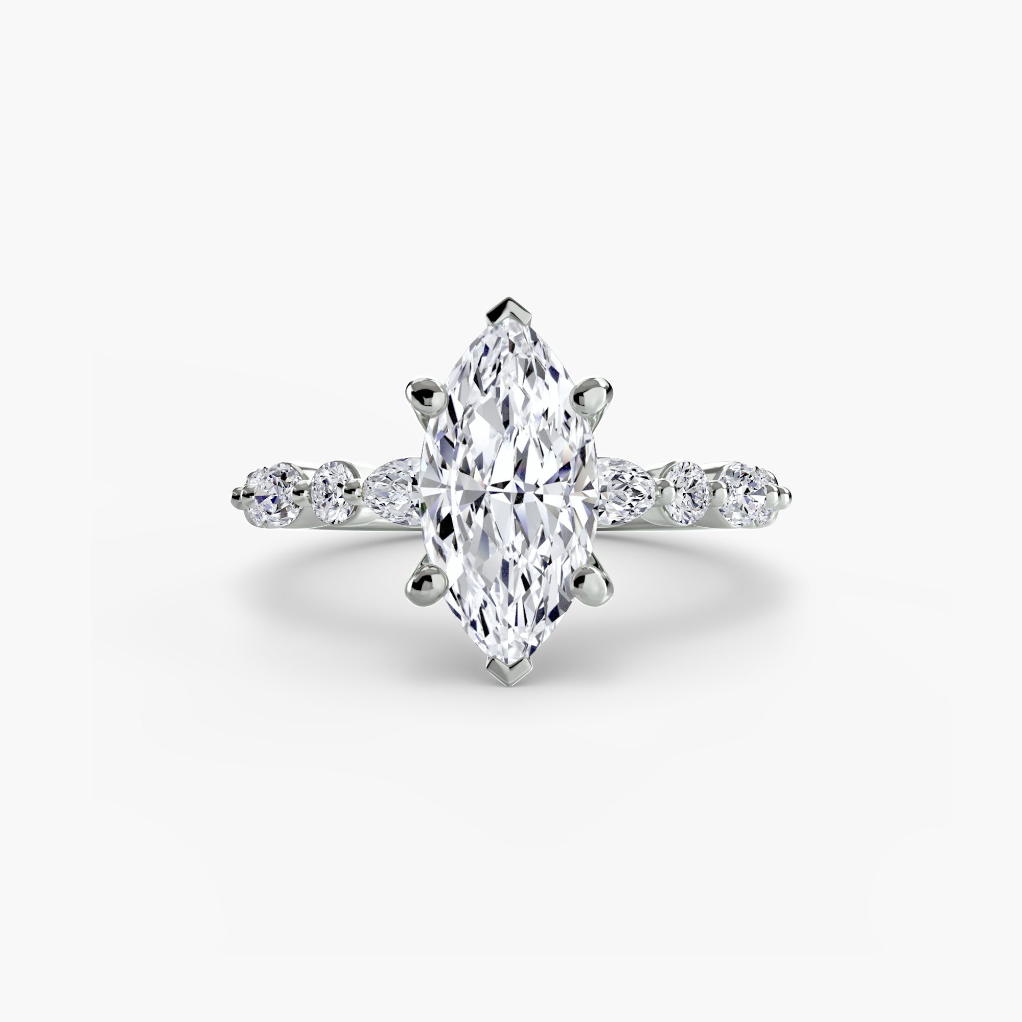 Solitaire with Eternity Pavé 2 ALZA