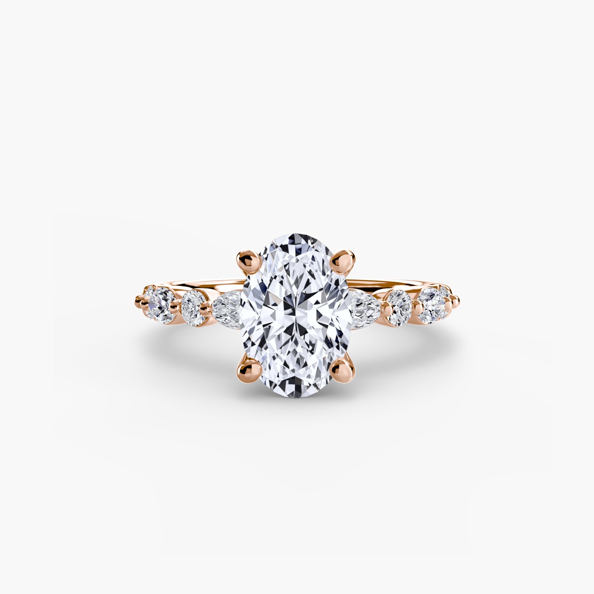 Solitaire with Eternity Pavé 2 ALZA
