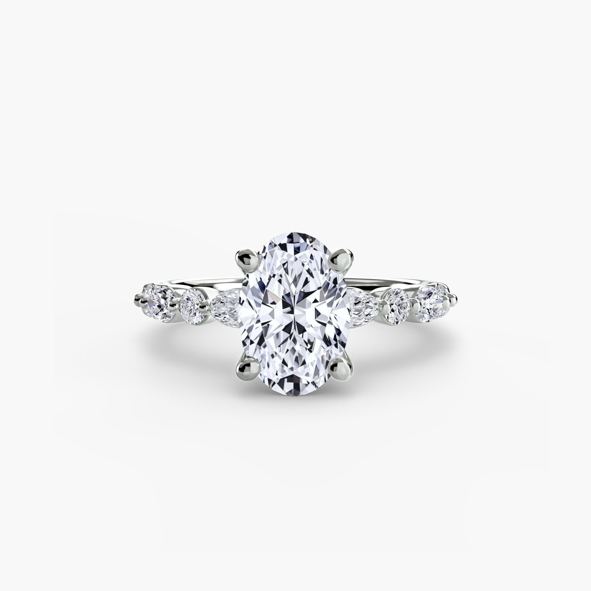 Solitaire with Eternity Pavé 2 ALZA