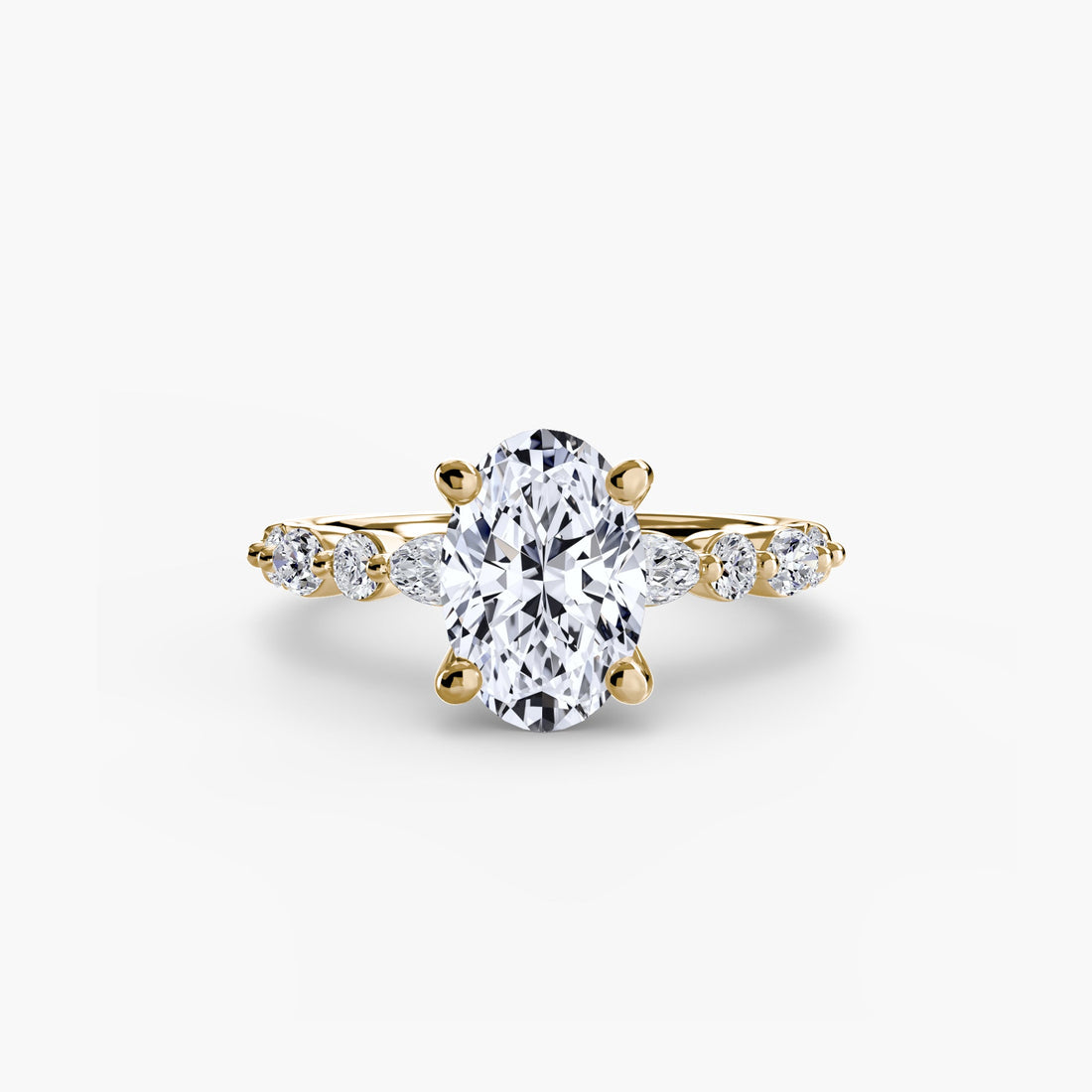 Solitaire with Eternity Pavé 2 ALZA