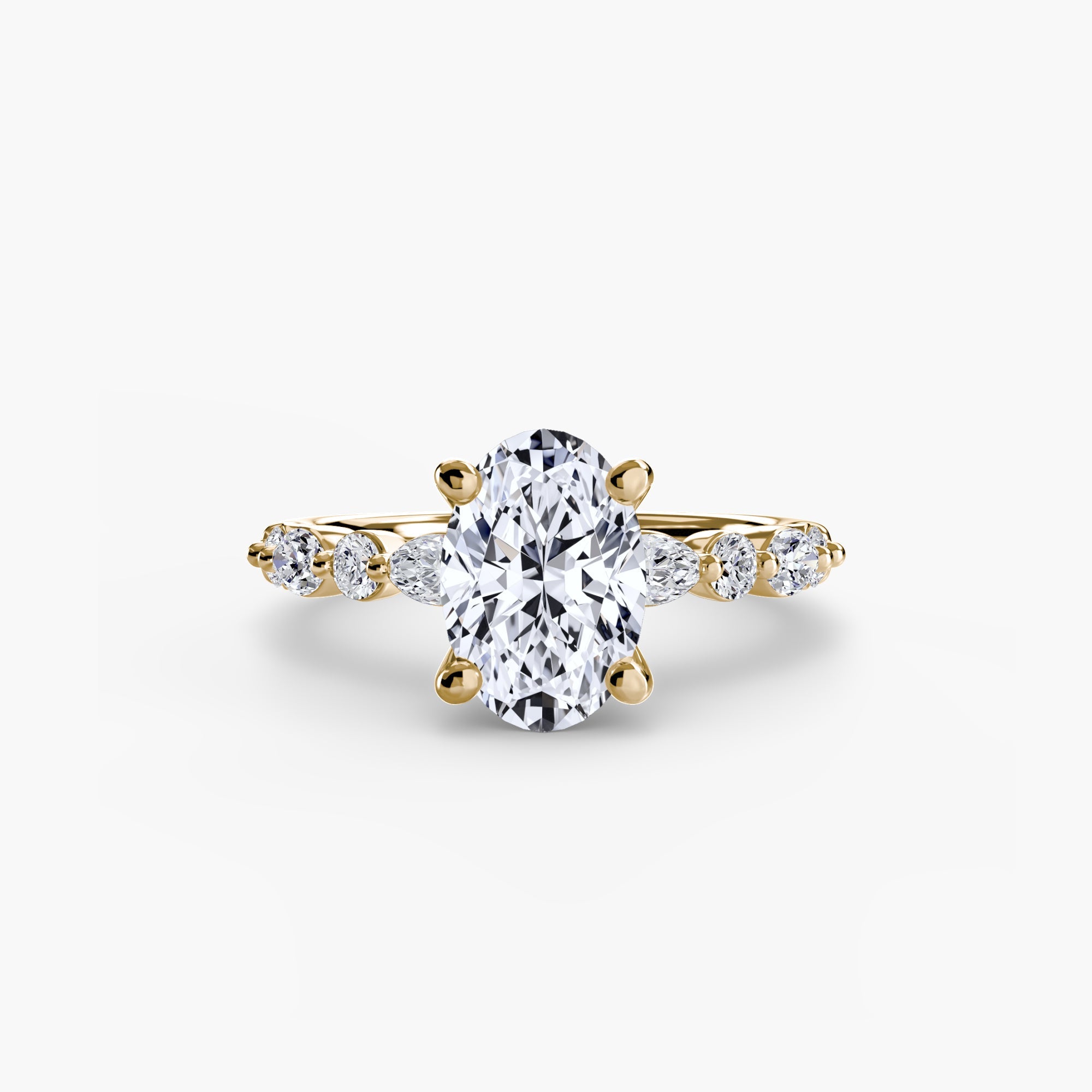 Solitaire with Eternity Pavé 2 ALZA
