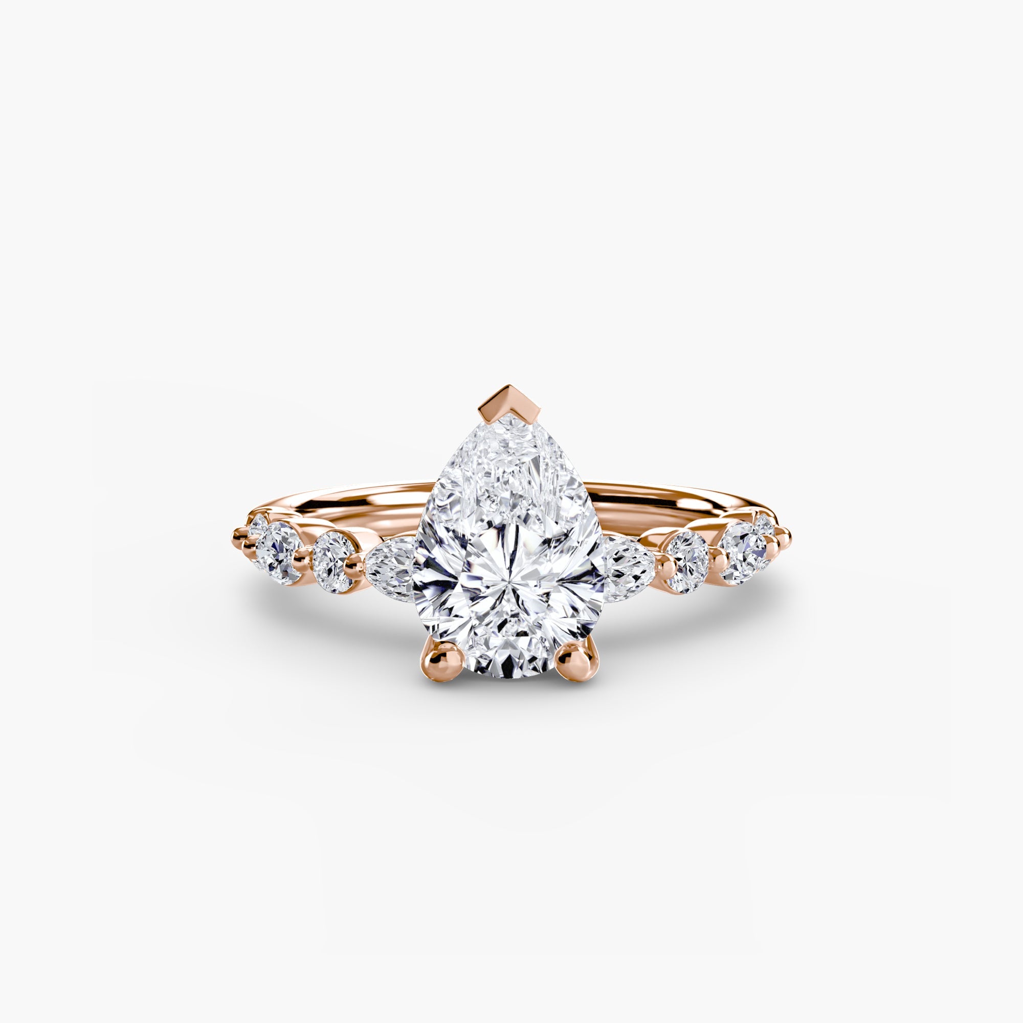 Solitaire with Eternity Pavé 2 ALZA