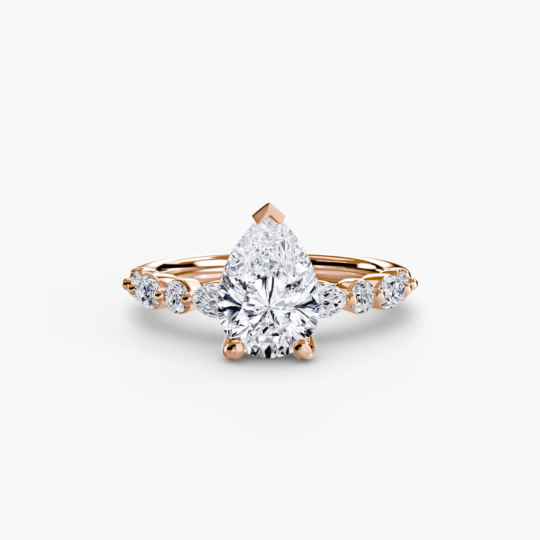 Solitaire with Eternity Pavé 2 ALZA