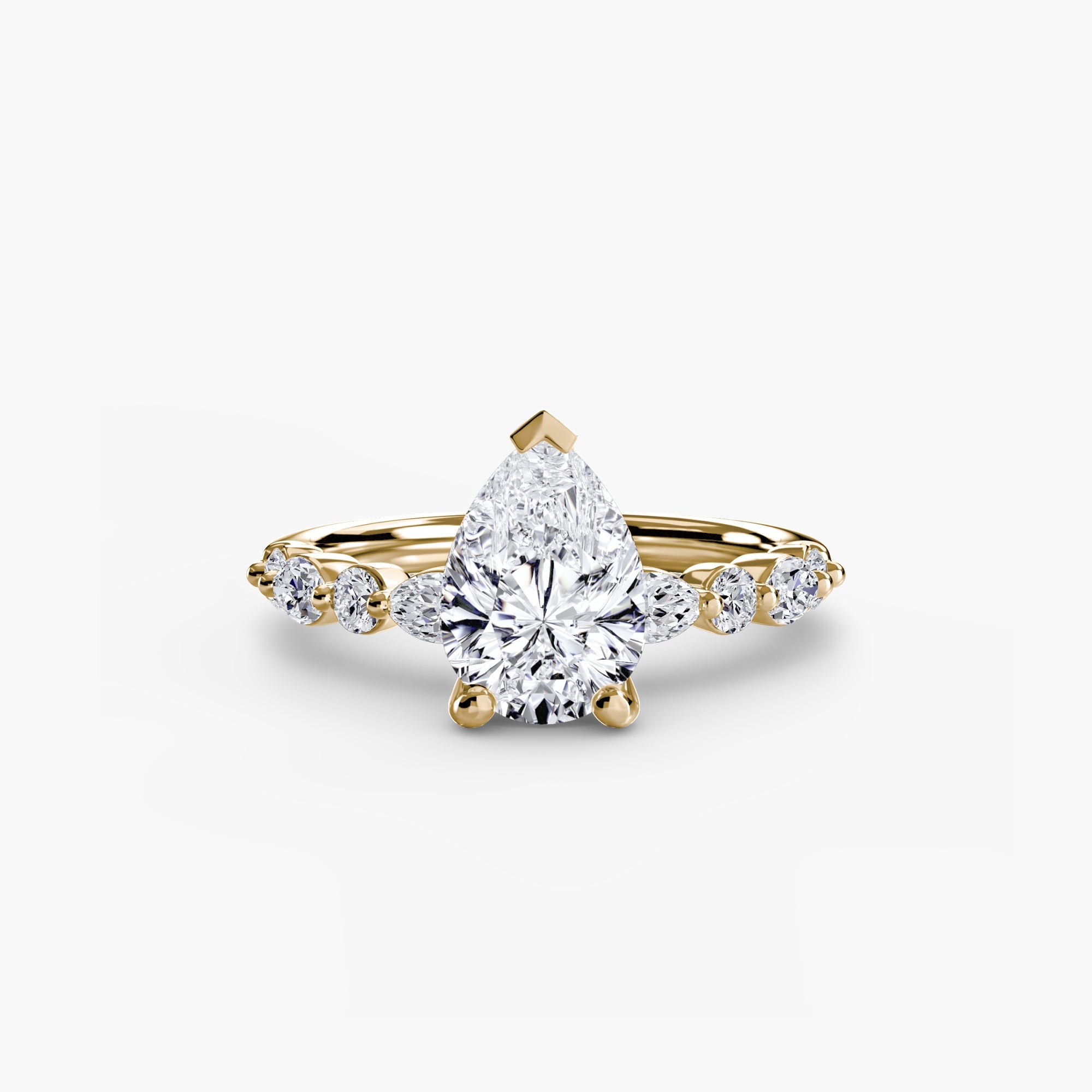 Solitaire with Eternity Pavé 2 ALZA