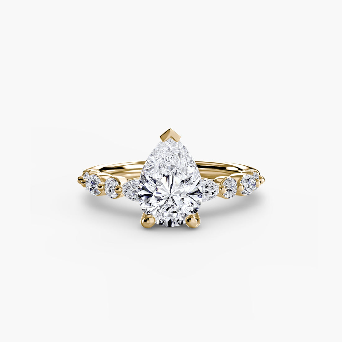 Solitaire with Eternity Pavé 2 ALZA