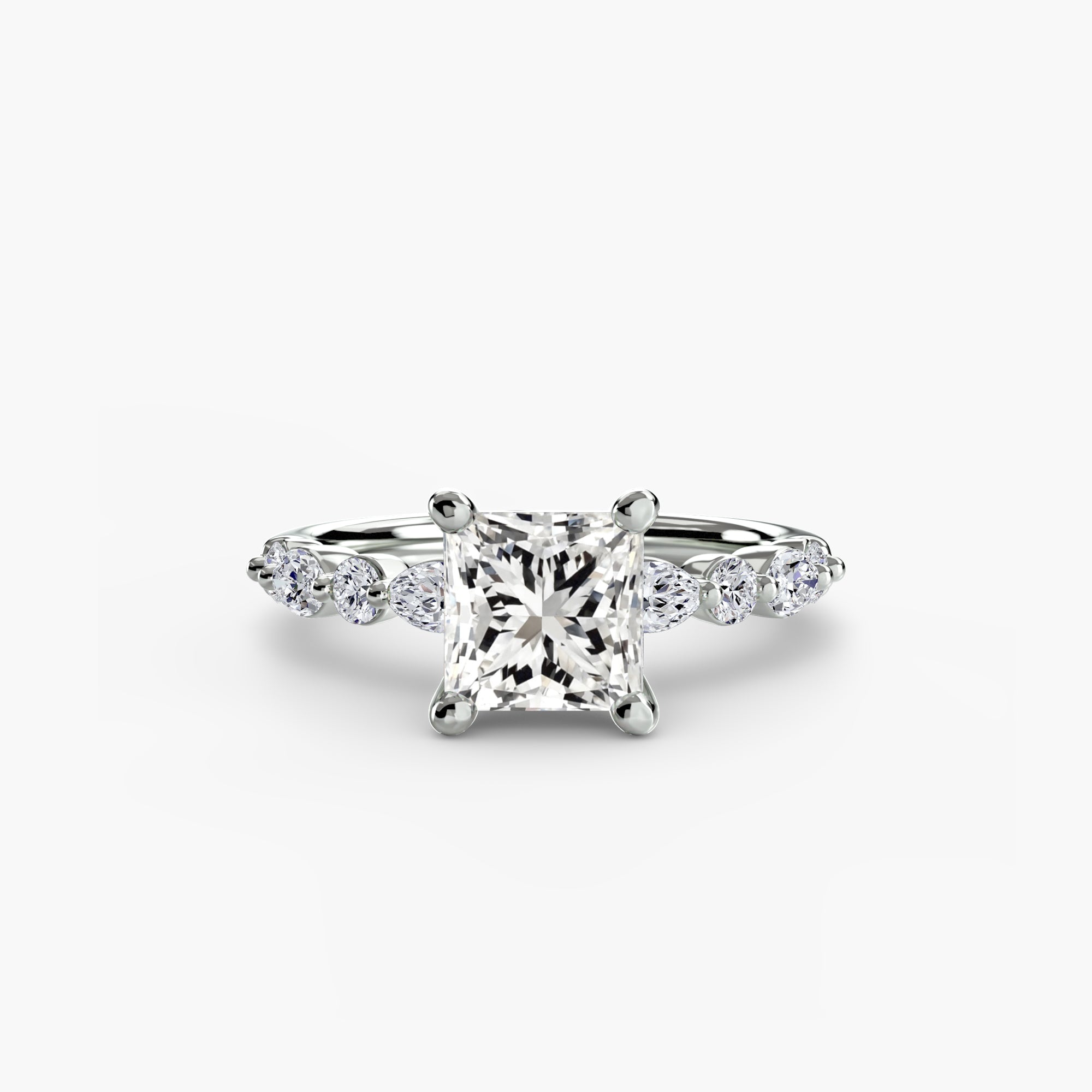 Solitaire with Eternity Pavé 2 ALZA