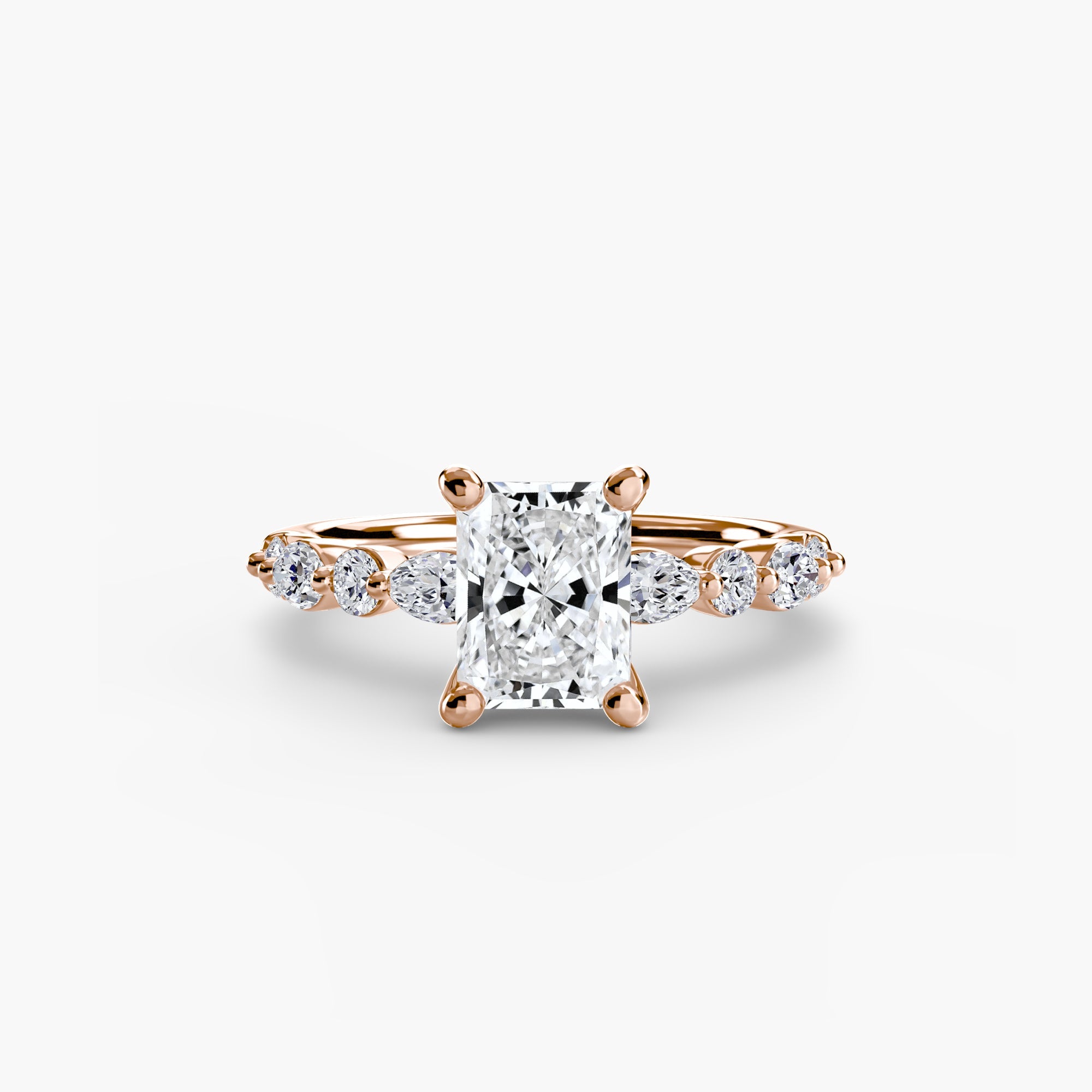 Solitaire with Eternity Pavé 2 ALZA