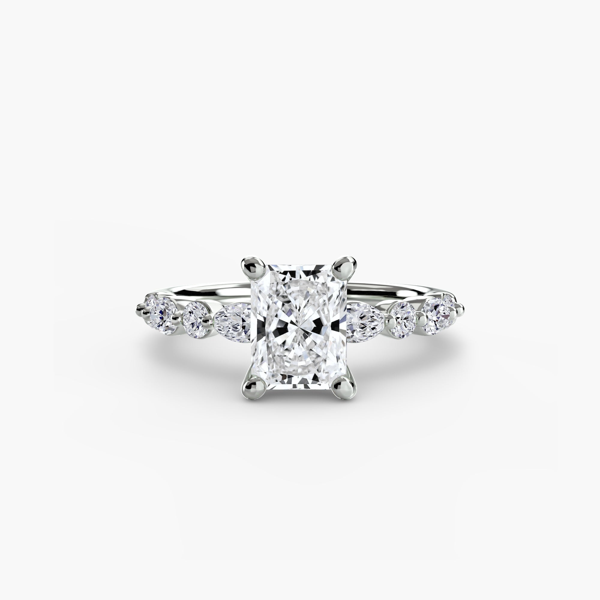 Solitaire with Eternity Pavé 2 ALZA