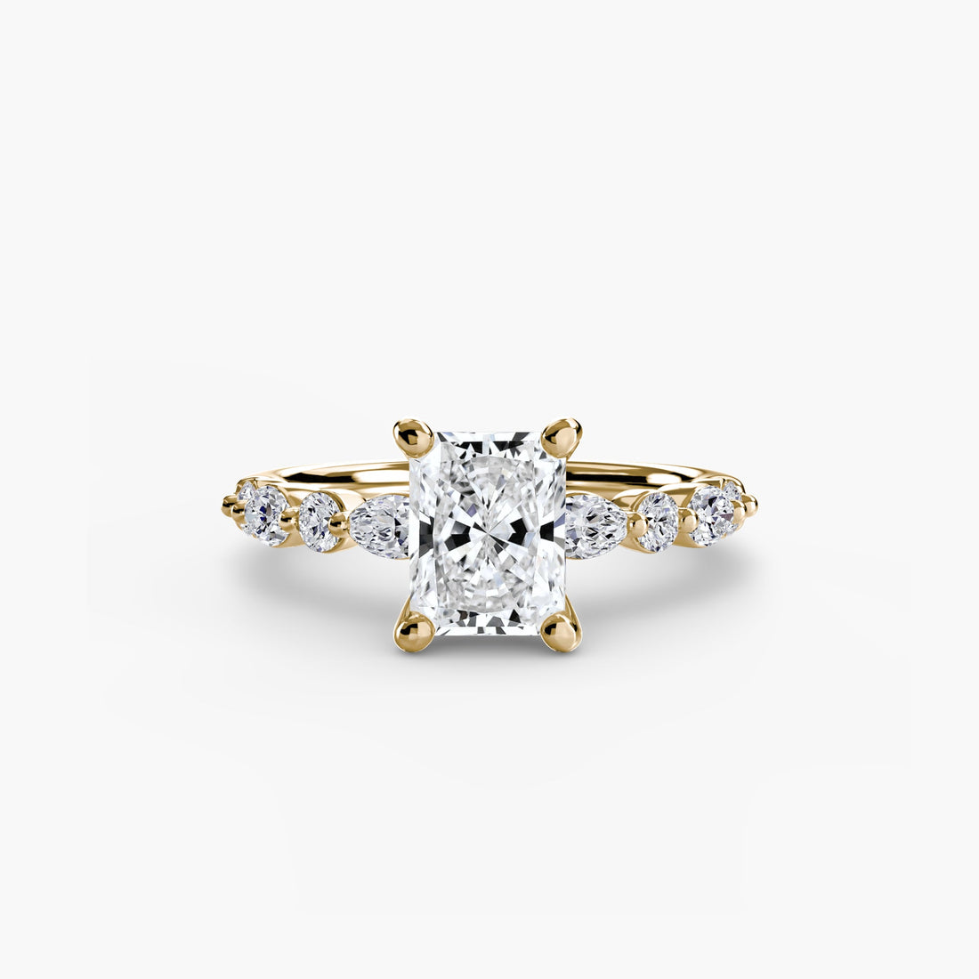 Solitaire with Eternity Pavé 2 ALZA