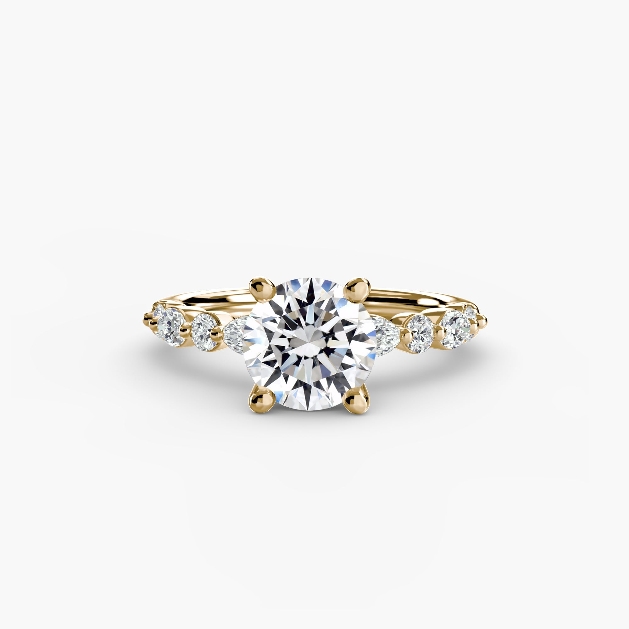 Solitaire with Eternity Pavé 2 ALZA