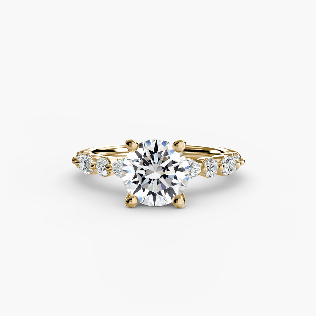 Solitaire with Eternity Pavé 2 ALZA